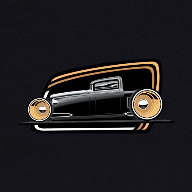 Scarab Motorsports Rat Rod Truck Logo by ScarabMotorsports